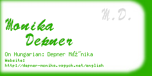 monika depner business card